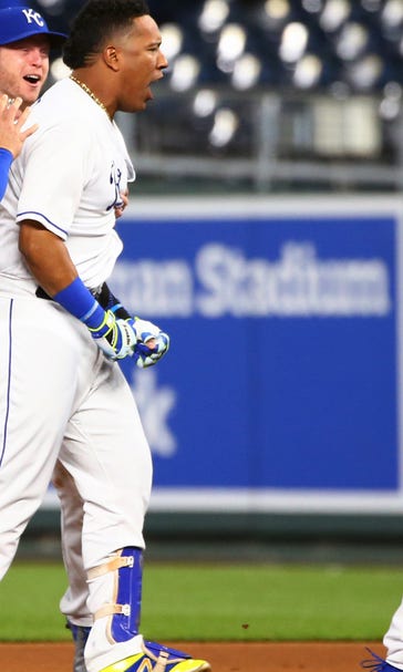 Salvy hits walk-off single, Mondesi has another big game in 2-1 win over Indians